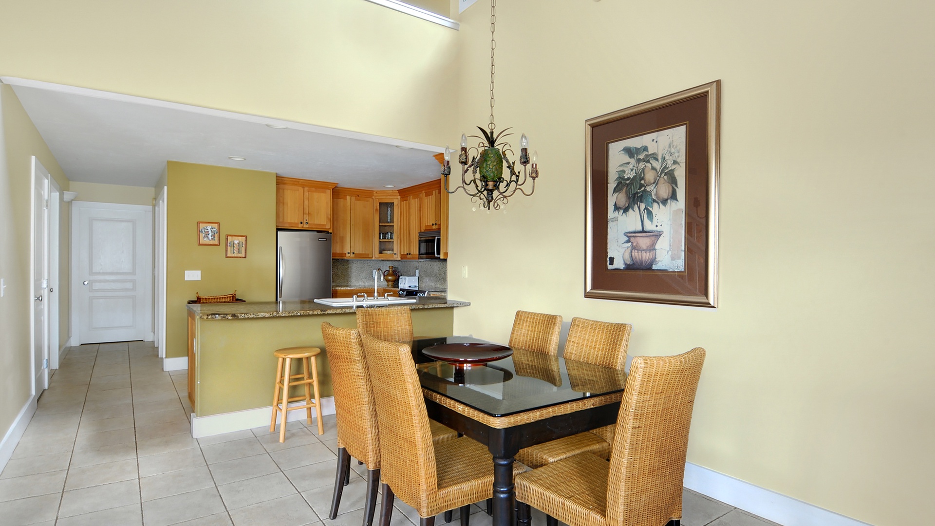 Regency at Poipu Kai #821 - Dining Room & Kitchen - Parrish Kauai