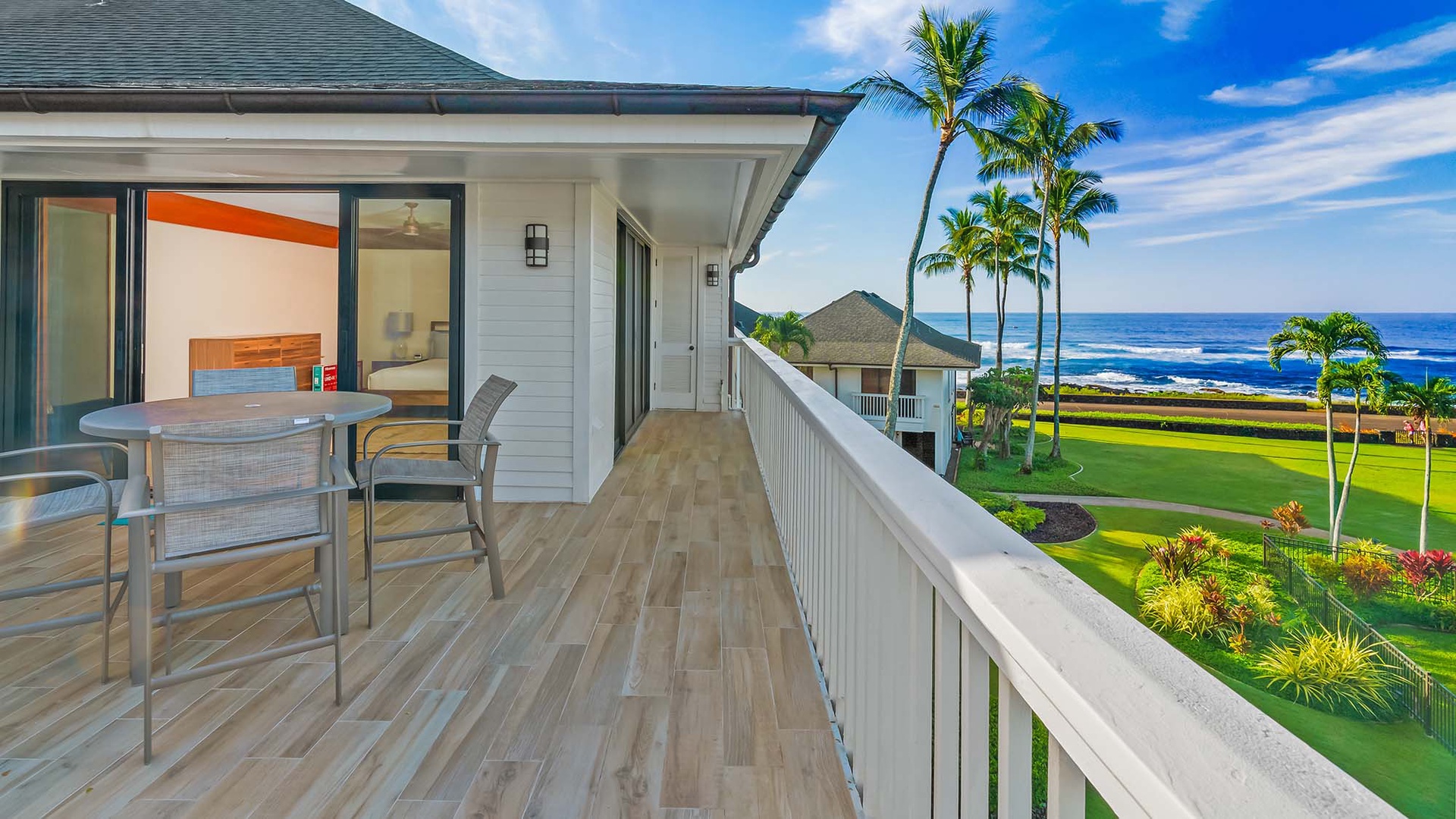 Poipu Kapili Resort #43 - Penthouse Ocean View Lanai - Parrish Kauai