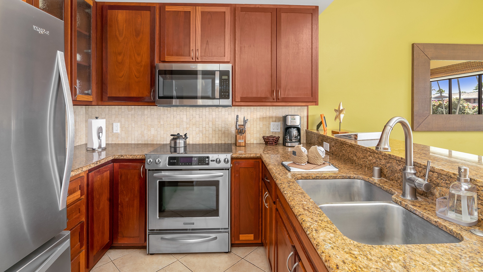 Poipu Sands at Poipu Kai Resort #215 - Kitchen - Parrish Kauai