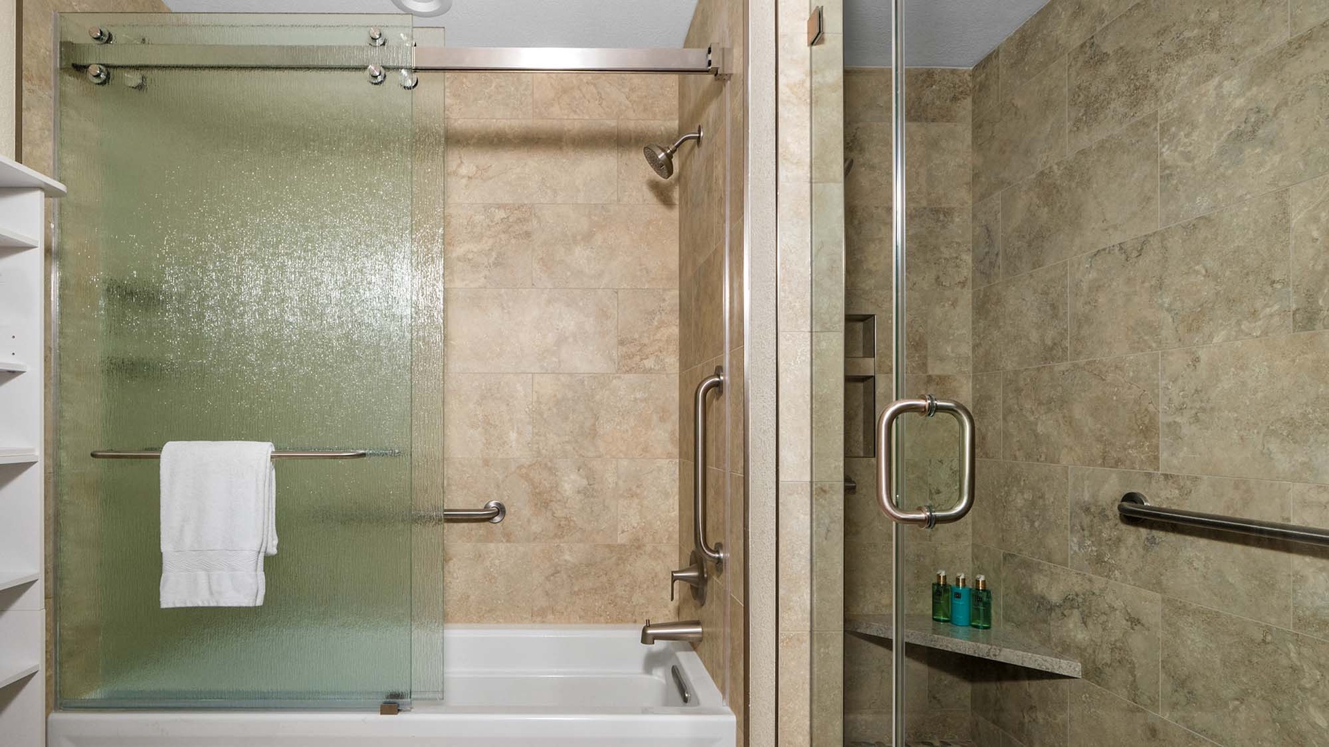 Poipu Kapili Resort #44 - Master Bedroom Suite Bath & Shower - Parrish Kauai