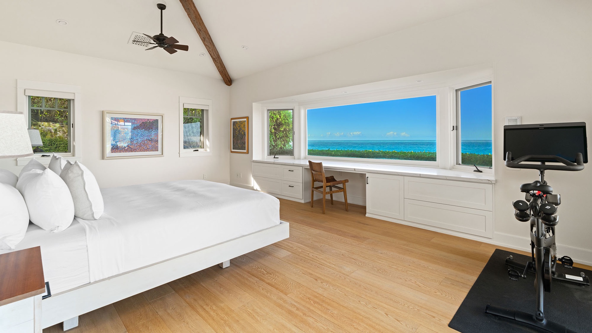 Honu Hale at Poipu - Primary Oceanfront Bedroom Suite - Parrish Kauai