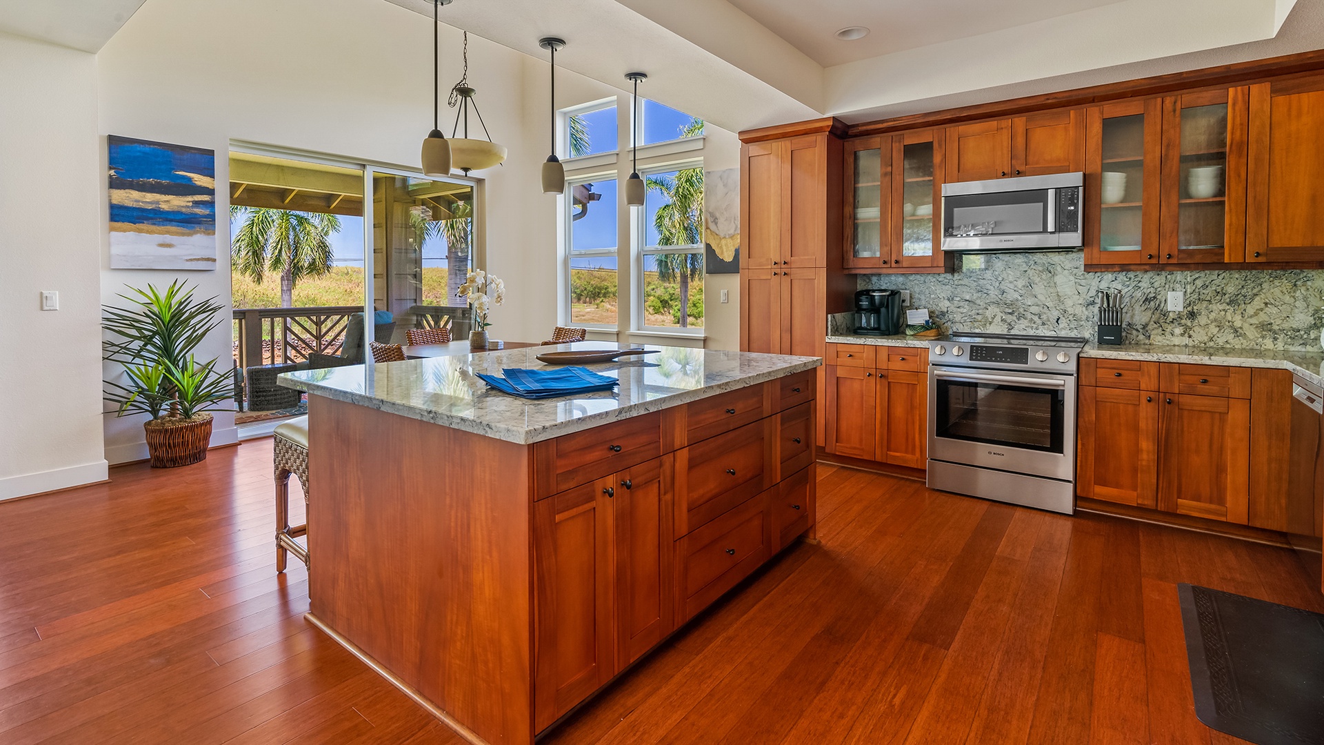 Pili Mai Resort at Poipu #15I - Fully Equipped Kitchen & Breakfast Bar - Parrish Kauai