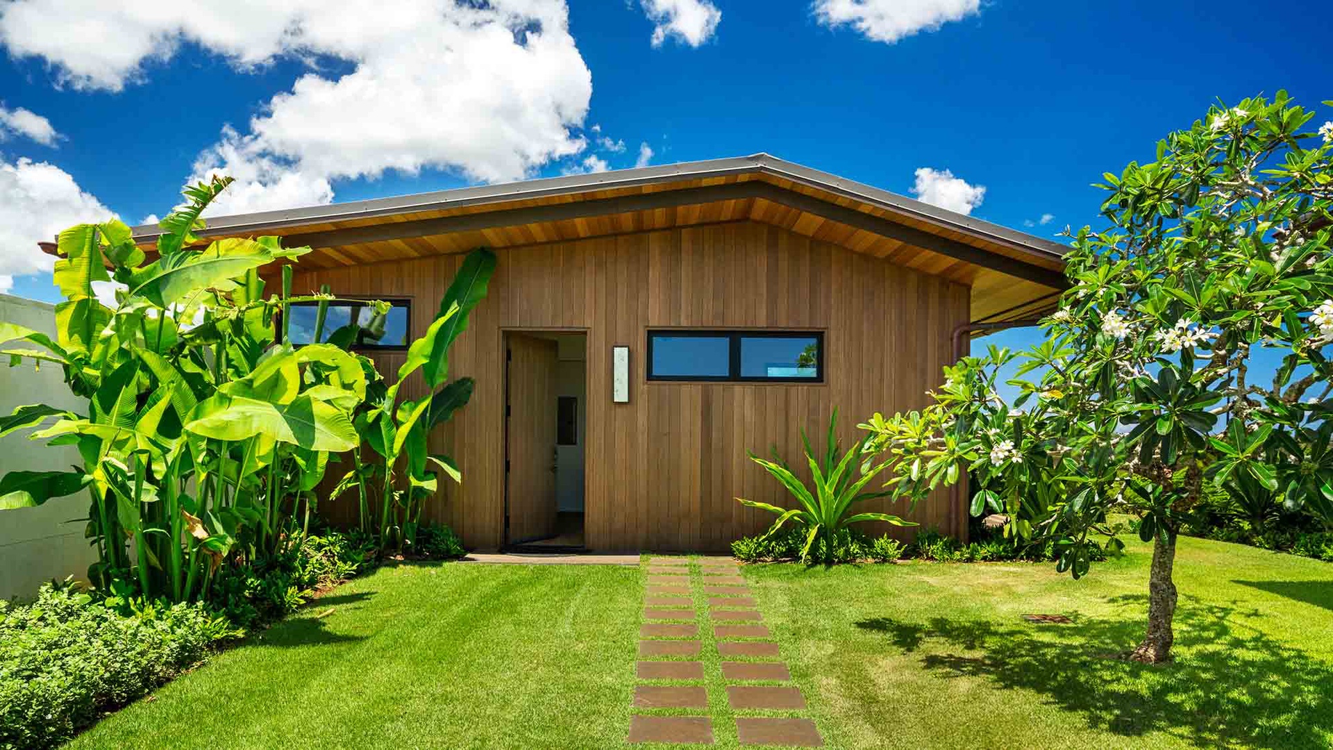 Kukuiula Kahela Villa #51 - Private Ohana Suite Courtyard Entry - Parrish Kauai
