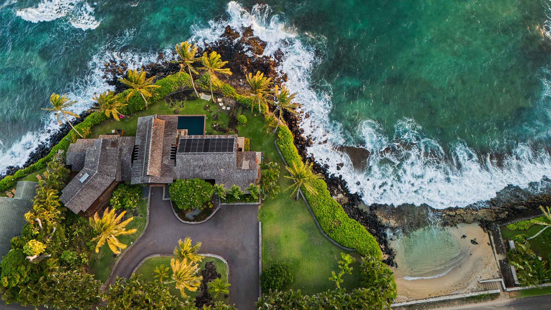 Sunset Makai Hale at Poipu - Aerial - Parrish Kauai