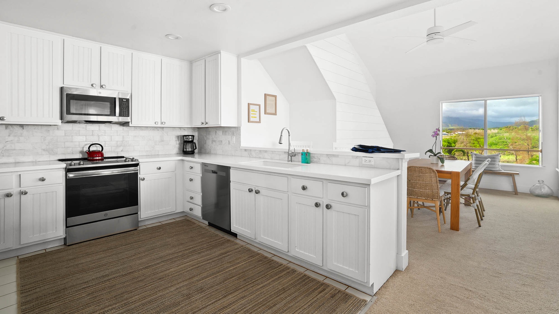 Regency at Poipu Kai #123 - Kitchen & Dining Room - Parrish Kauai