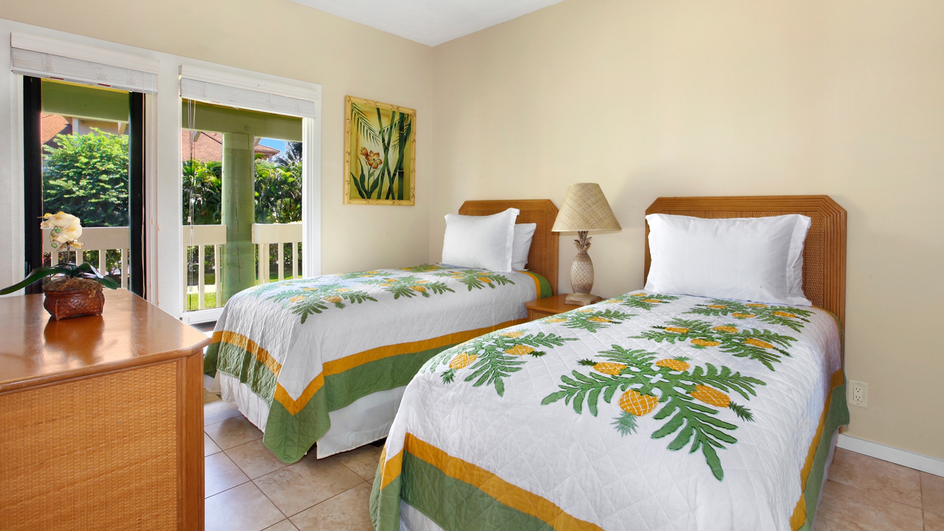 Manualoha at Poipu Kai #1006 - Second Guest Bedroom - Parrish Kauai