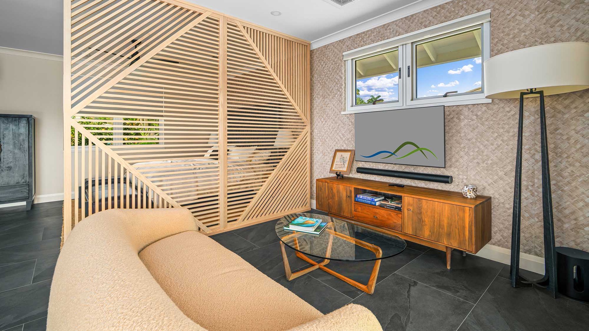 Kukuiula Makai Cottage #33 - Ohana Suite Living Area - Parrish Kauai