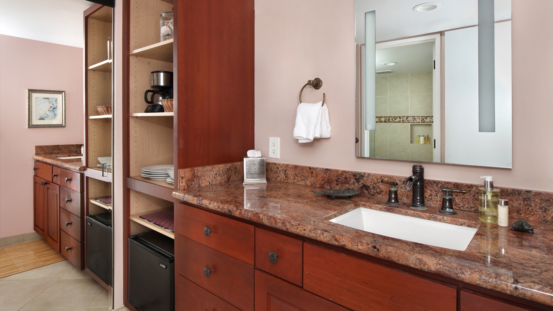 Hanalei Bay Resort #32012 - Guest Bath 1 - Parrish Kauai