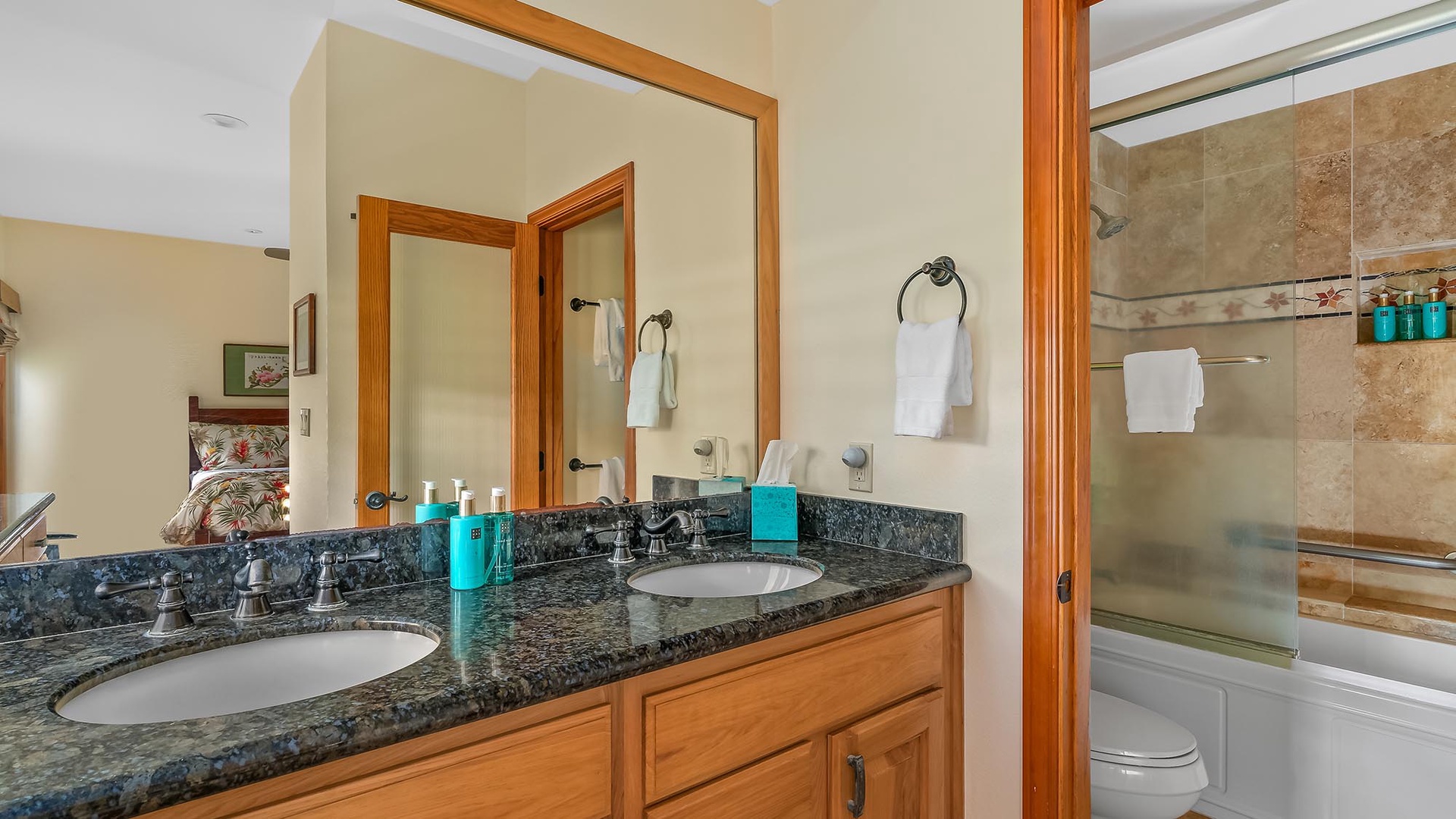 Poipu Sands at Poipu Kai Resort #315 - Bedroom Suite Bath & Shower - Parrish Kauai