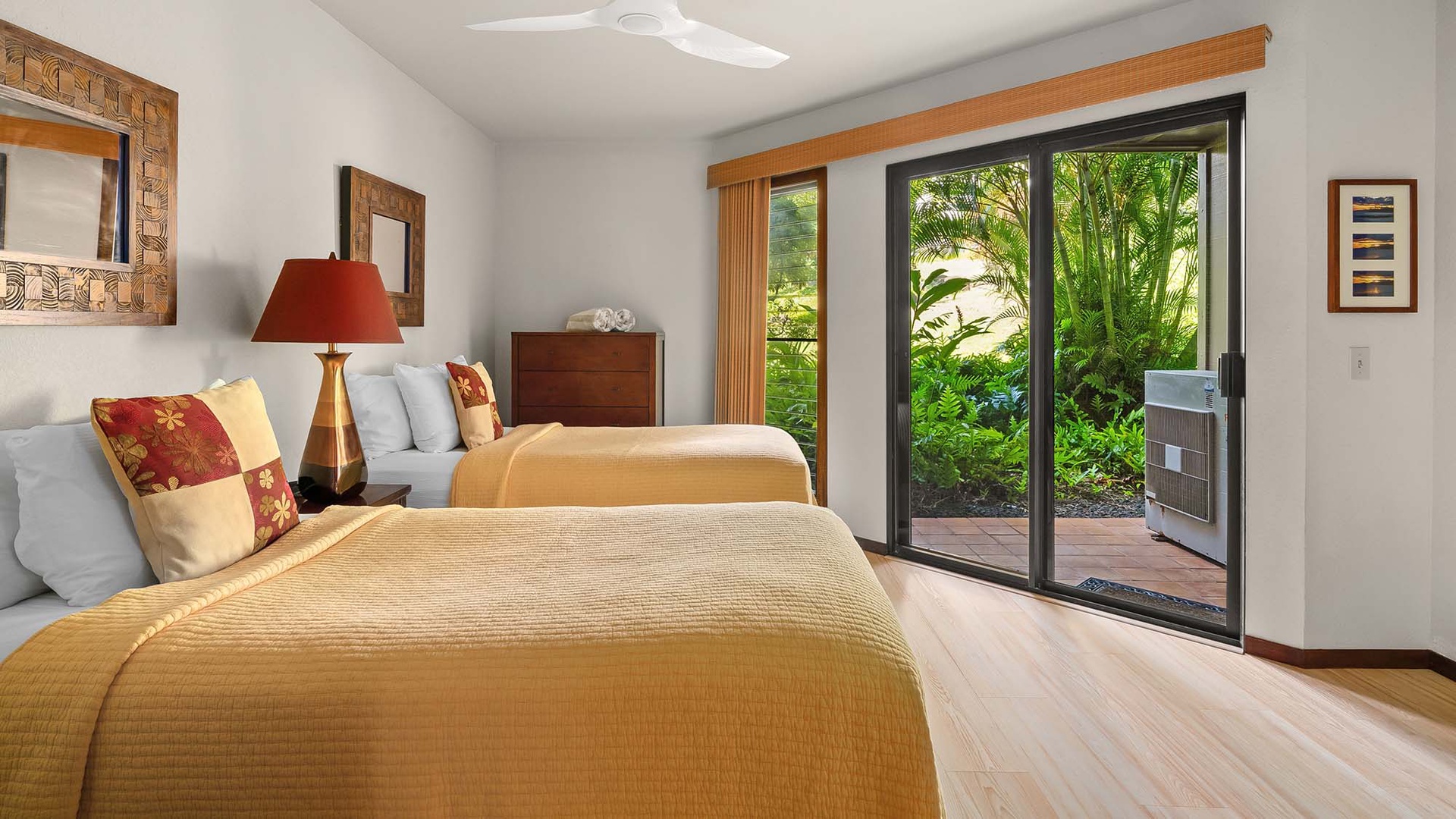 Nihi Kai Villas at Poipu #501 - Second Guest Bedroom Suite & Lanai - Parrish Kauai