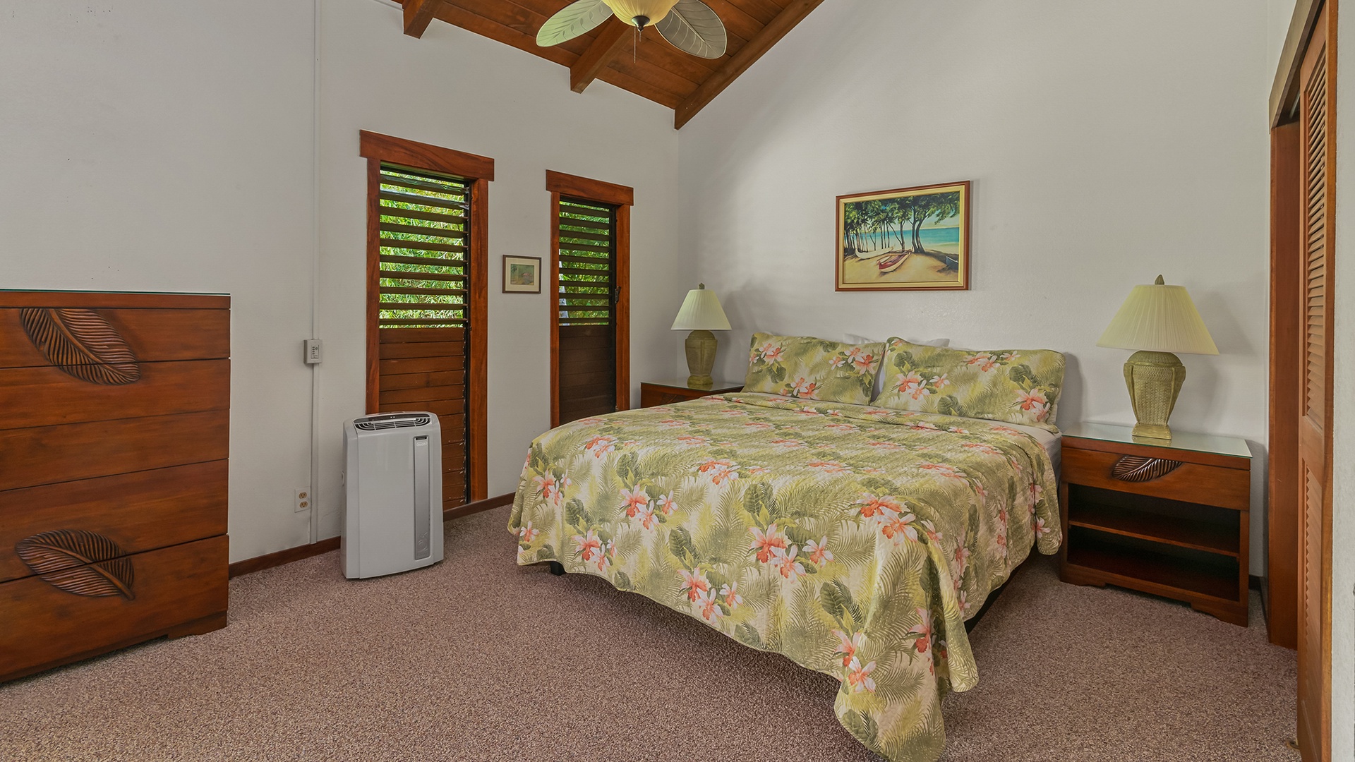 Waikomo Stream Villas #431 - Master Bedroom Suite - Parrish Kauai