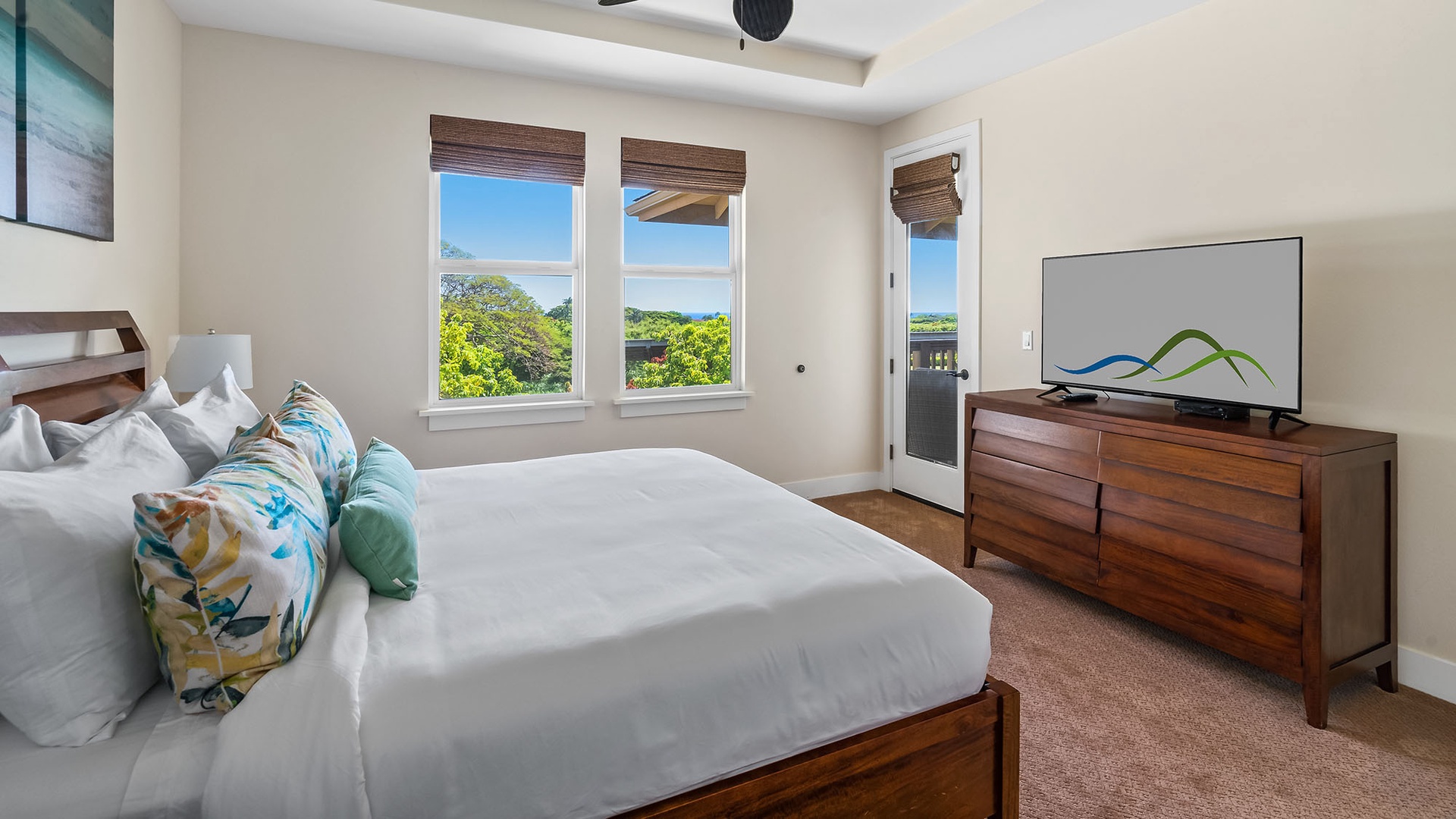 Pili Mai Resort at Poipu #13L - Master Bedroom Suite & Lanai Access - Parrish Kauai