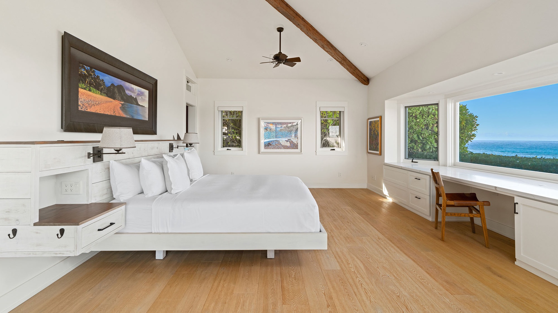Honu Hale at Poipu - Spacious Oceanfront Primary Bedroom Suite - Parrish Kauai