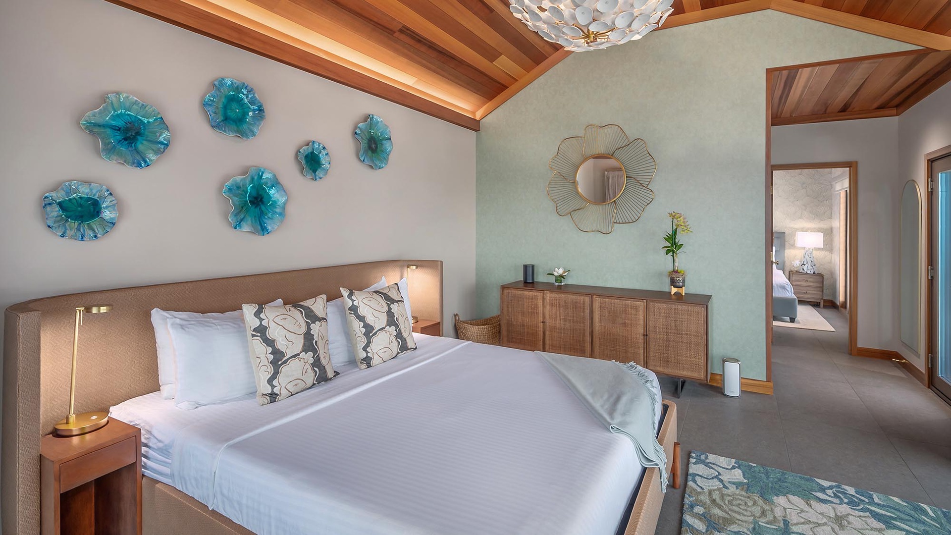 Hale Luana - Ohana Fourth Guest Bedroom - Parrish Kauai