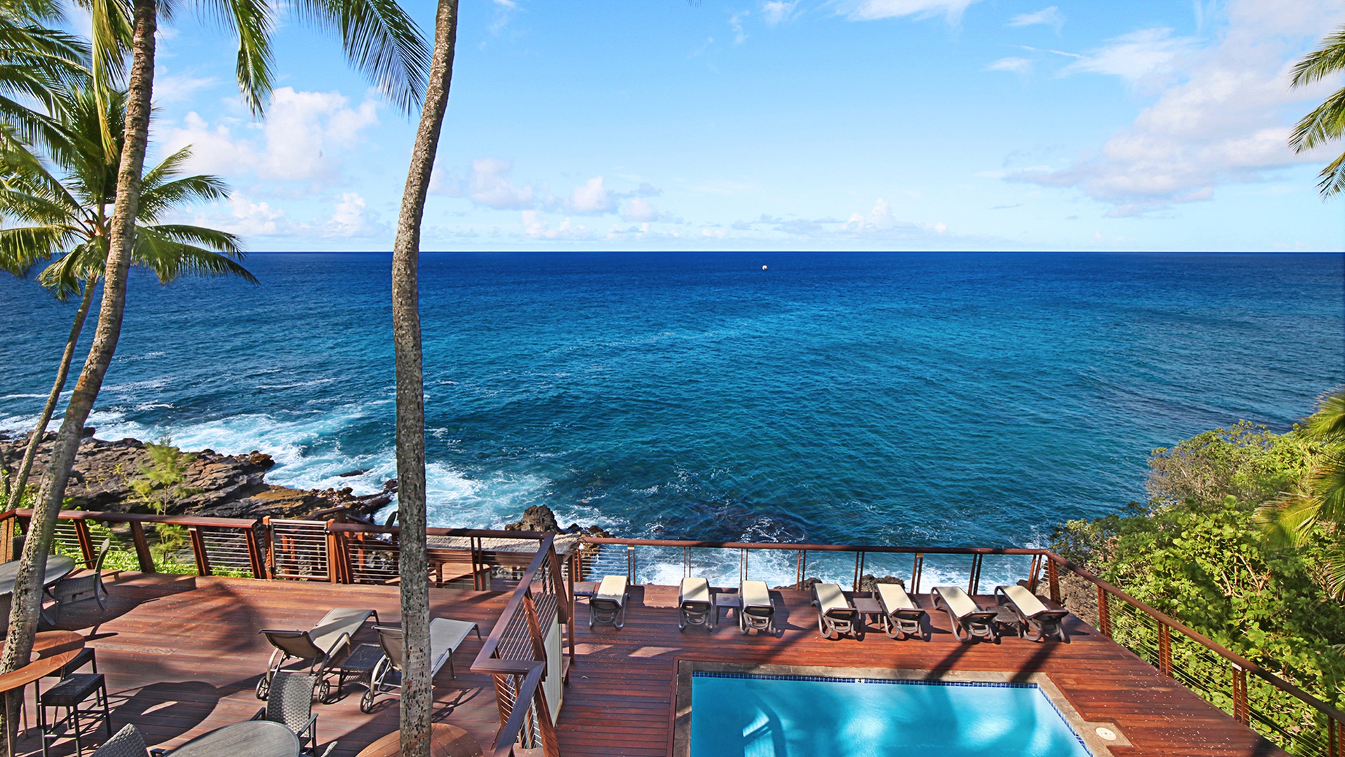 Poipu Palms #203 - Oceanfront Lanai View - Parrish Kauai