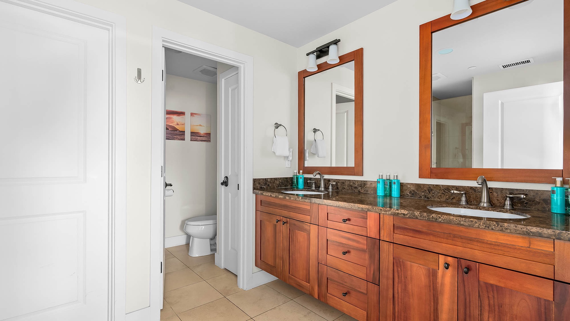 Pili Mai Resort at Poipu #13C - Primary Guest Suite Bath - Parrish Kauai
