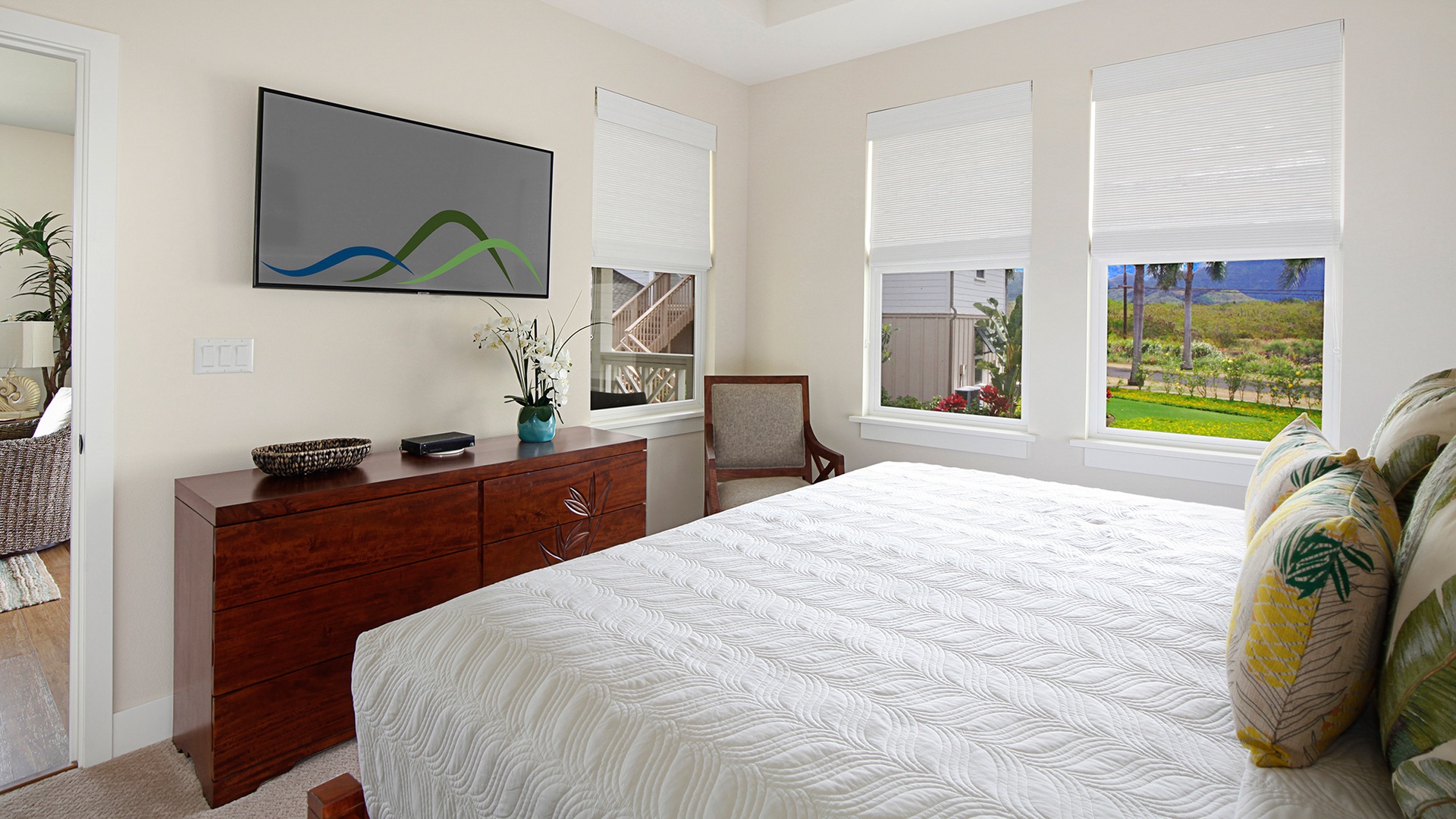 Pili Mai Resort at Poipu #14C - Master Bedroom Suite - Parrish Kauai