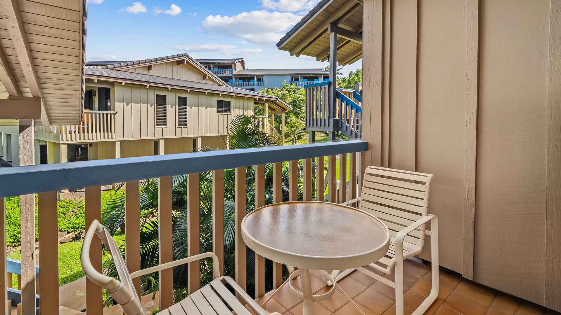 Nihi Kai Villas at Poipu #505 - Front Entry Lanai - Parrish Kauai