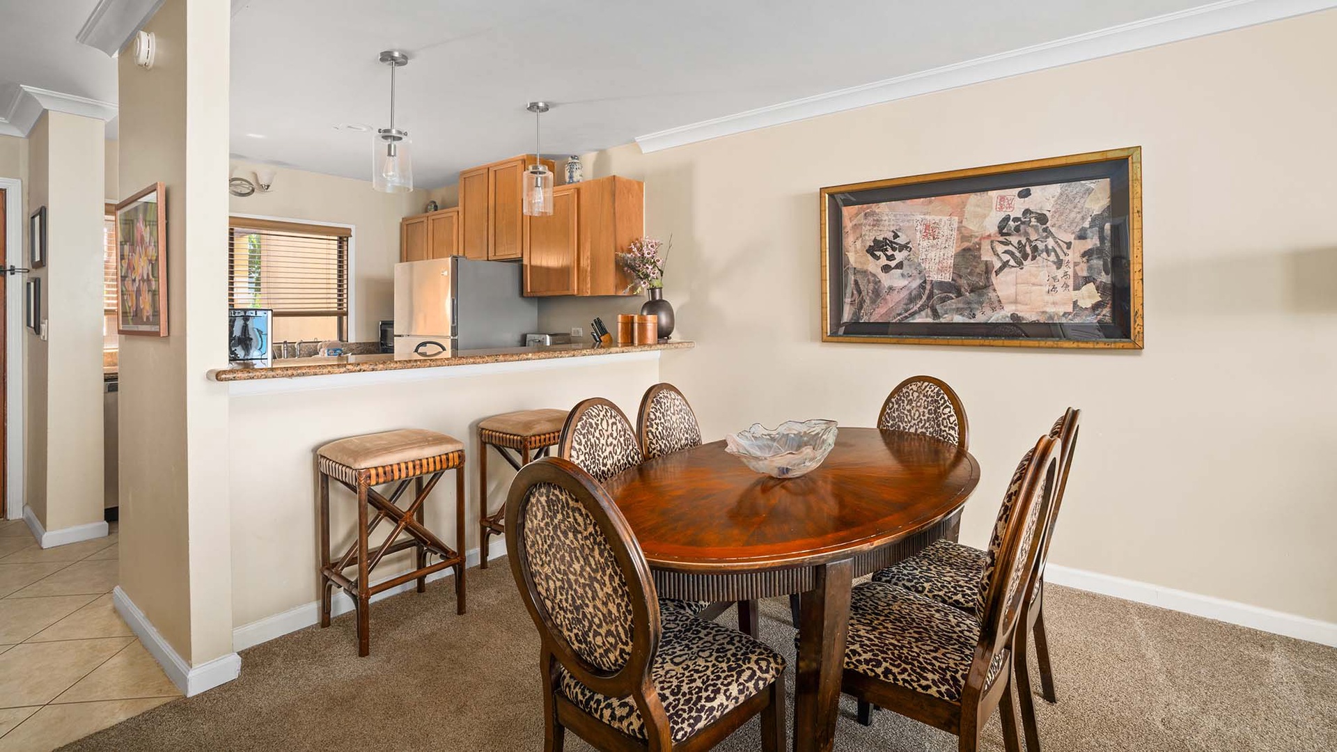 Poipu Makai #A2 - Dining Room - Parrish Kauai
