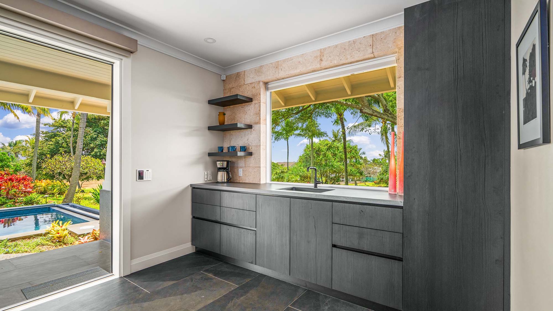 Kukuiula Makai Cottage #33 - Ohana Suite Kitchenette - Parrish Kauai