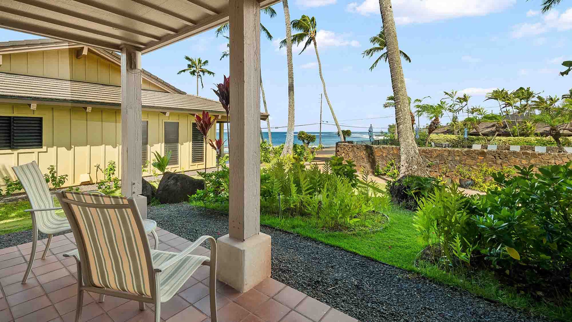 Nihi Kai Villas at Poipu #200 - Primary Bedroom Suite Ocean View Lanai - Parrish Kauai