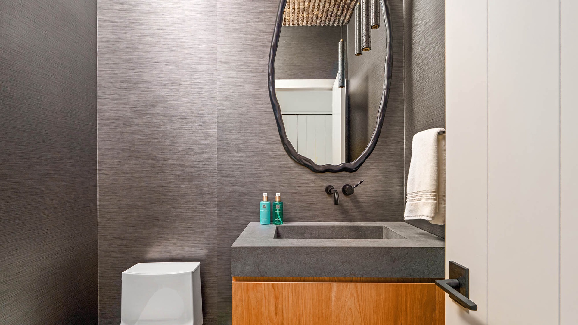 Kukuiula Makai Cottage #33 - Guest Powder Room - Parrish Kauai