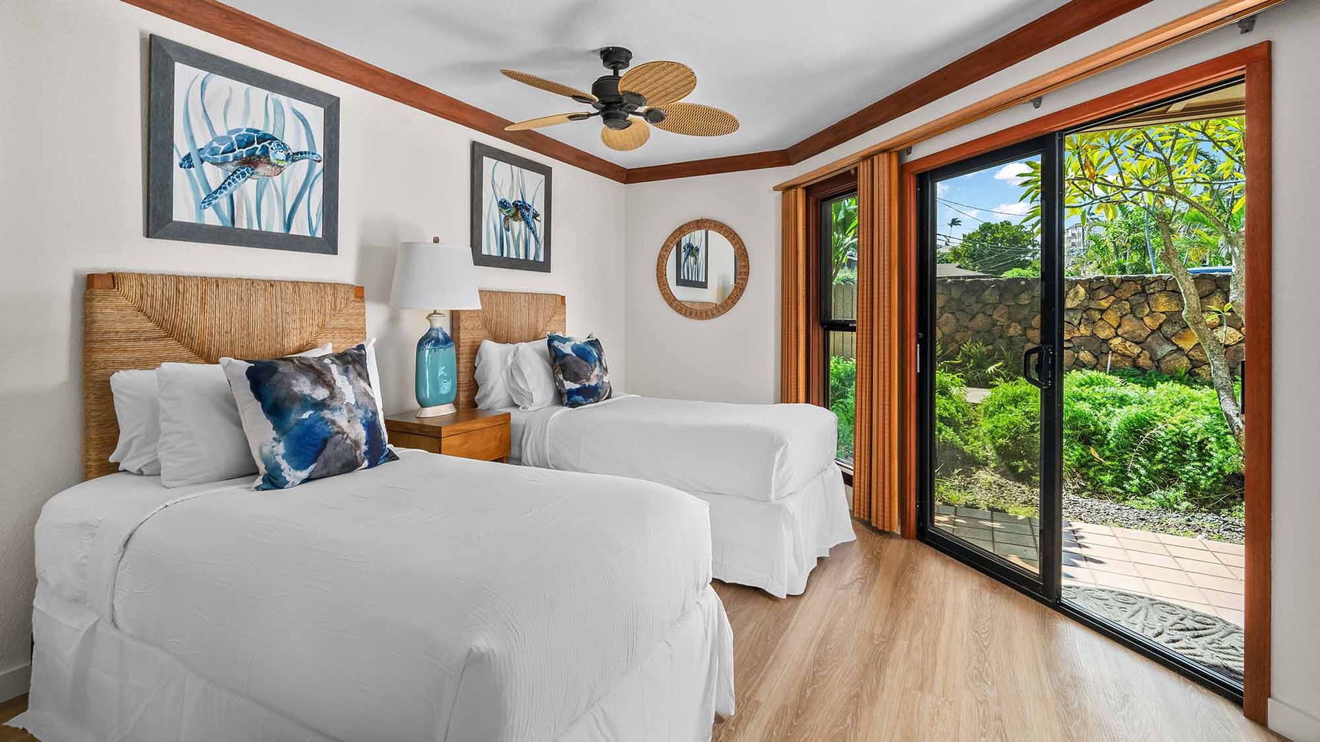 Nihi Kai Villas at Poipu #200 - Second Guest Bedroom Suite & Lanai - Parrish Kauai