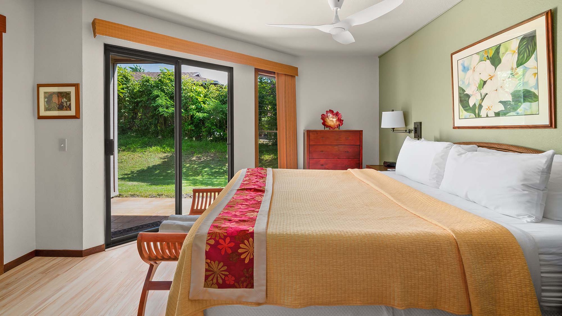 Nihi Kai Villas at Poipu #501 - Master Bedroom Suite Lanai - Parrish Kauai