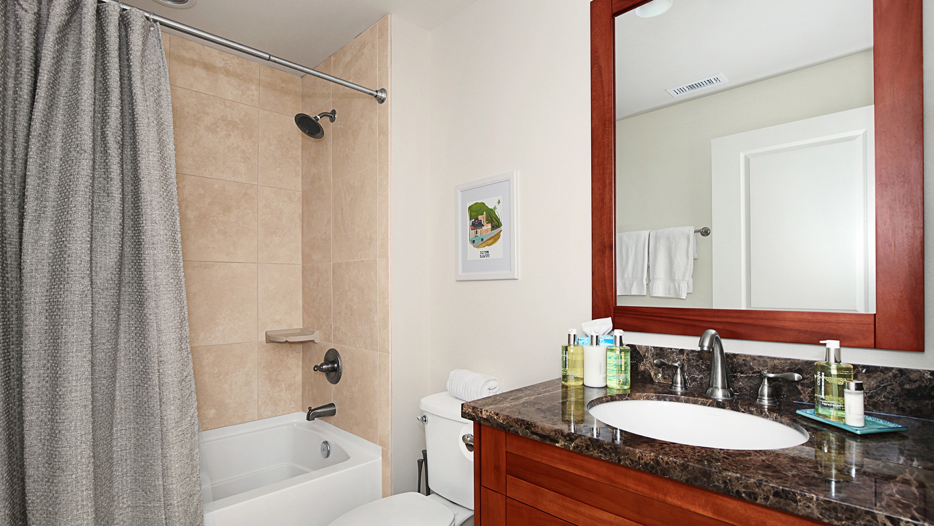 Pili Mai Resort at Poipu #13J - Third Guest Bedroom Suite Bath - Parrish Kauai