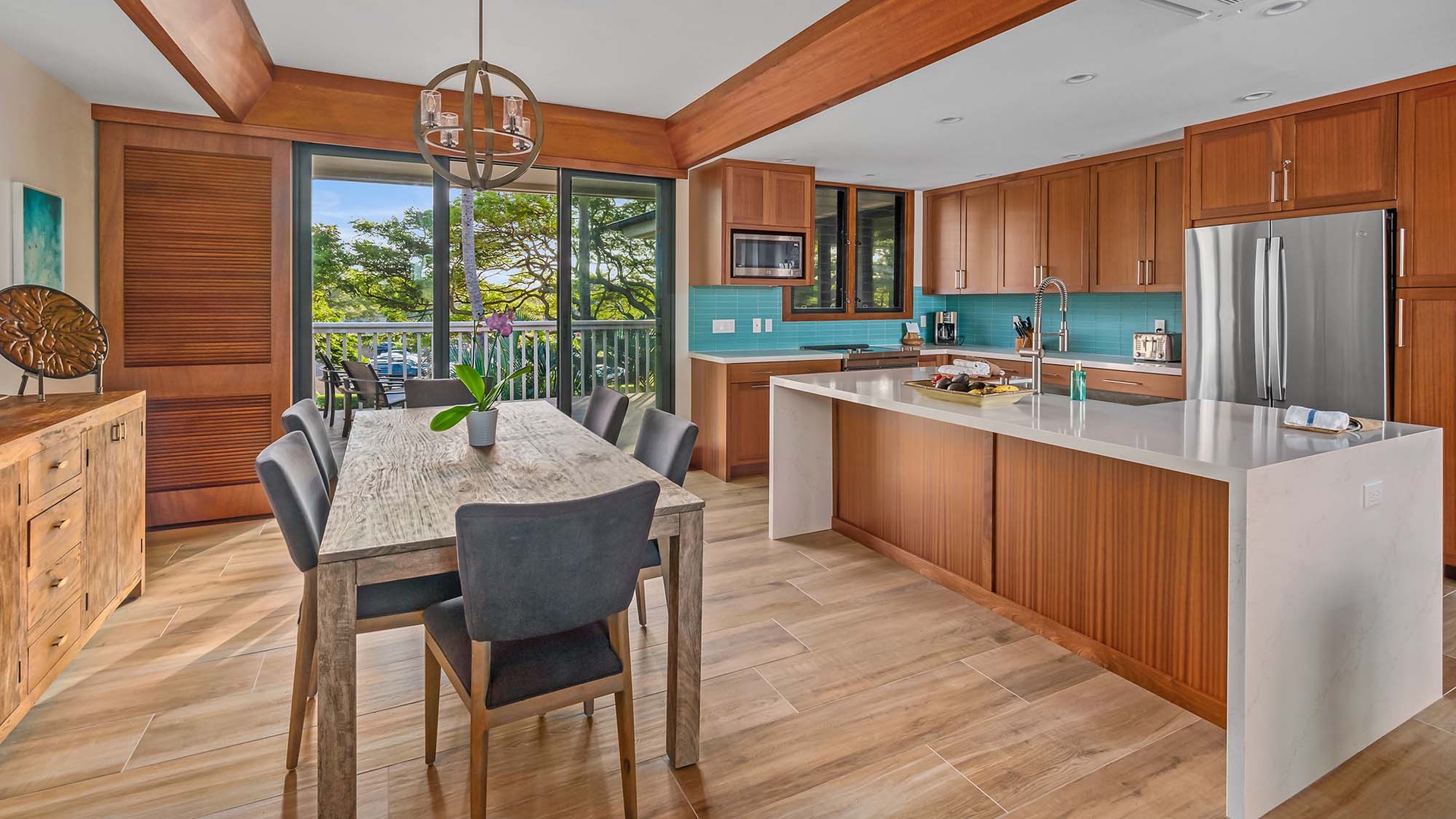 Poipu Kapili Resort #43 - Dining & Kitchen - Parrish Kauai