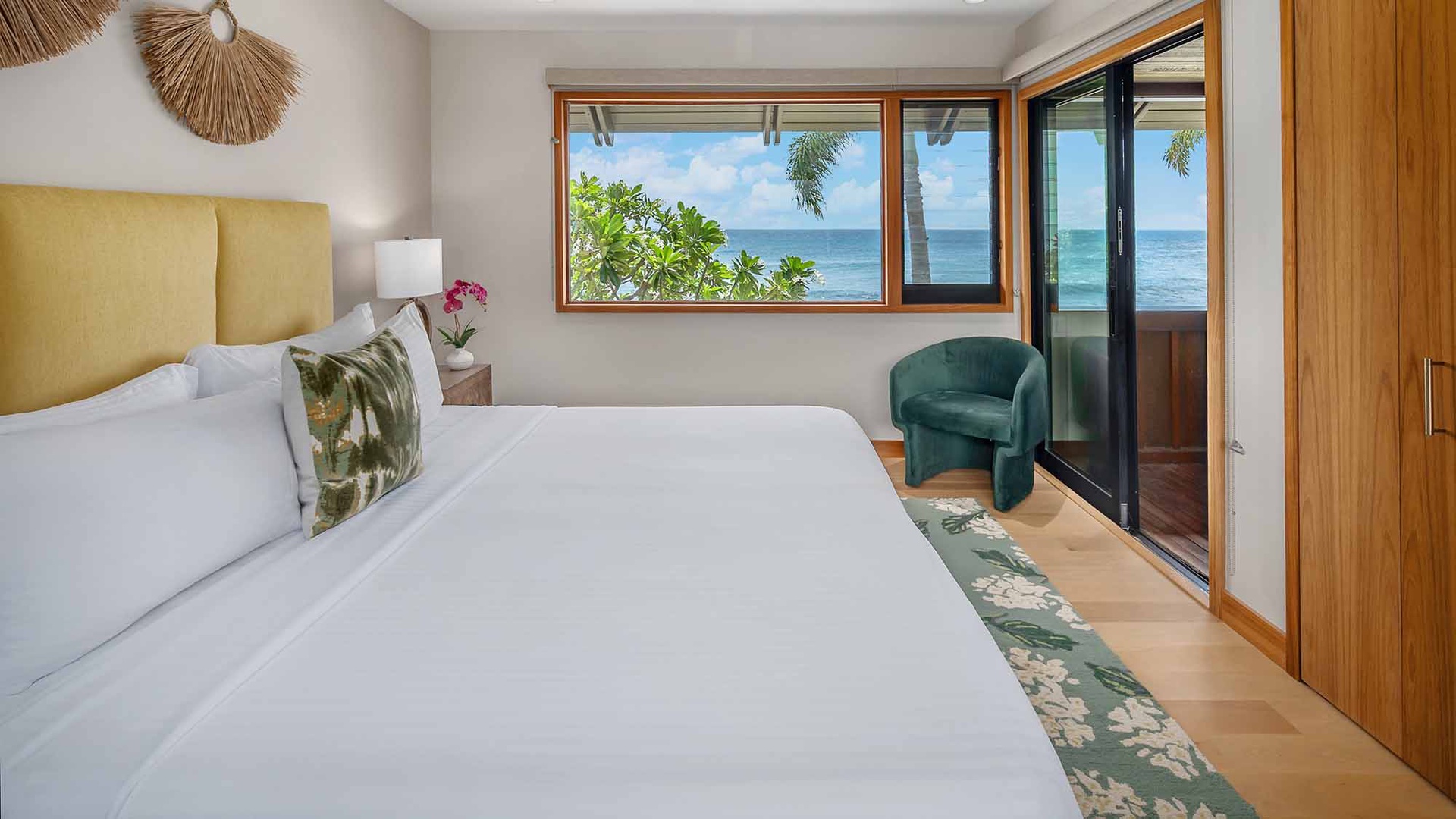 Hale Luana - Upper Level Second Bedroom - Parrish Kauai