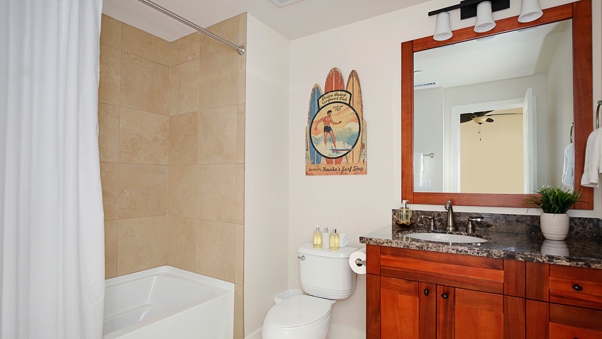 Pili Mai Resort at Poipu #14C - Second Master Bedroom Suite Bath - Parrish Kauai