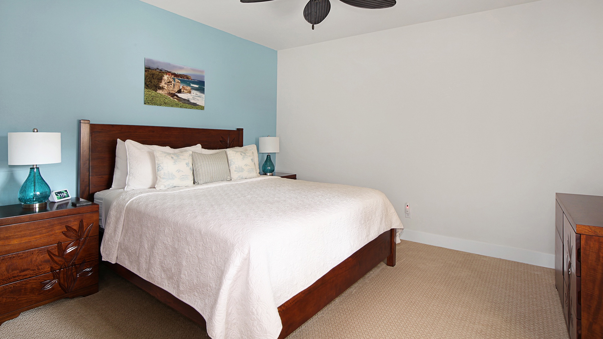 Pili Mai Resort at Poipu #13J - Master Bedroom Suite - Parrish Kauai