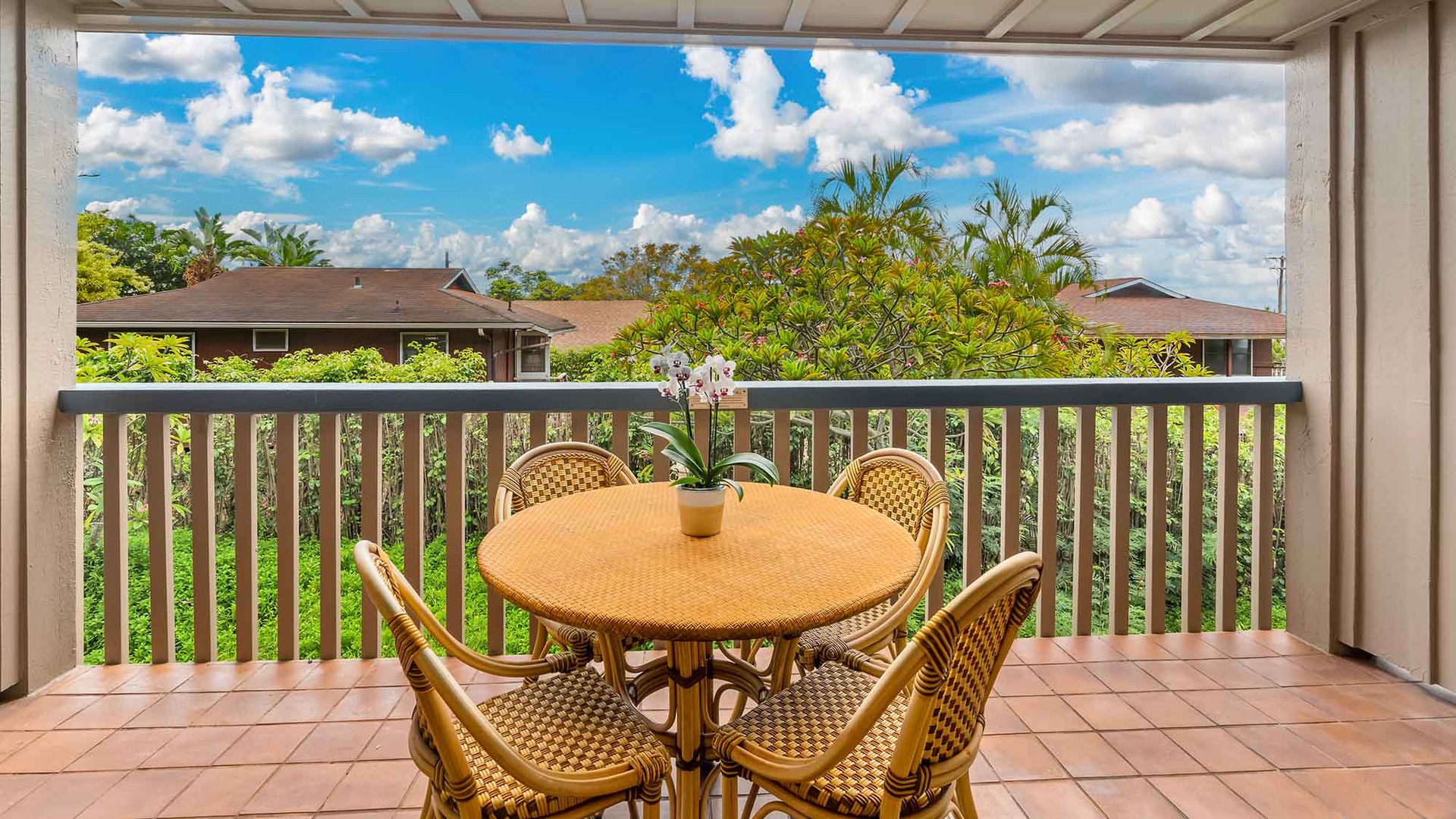 Nihi Kai Villas at Poipu #501 - Large Dining Lanai - Parrish Kauai