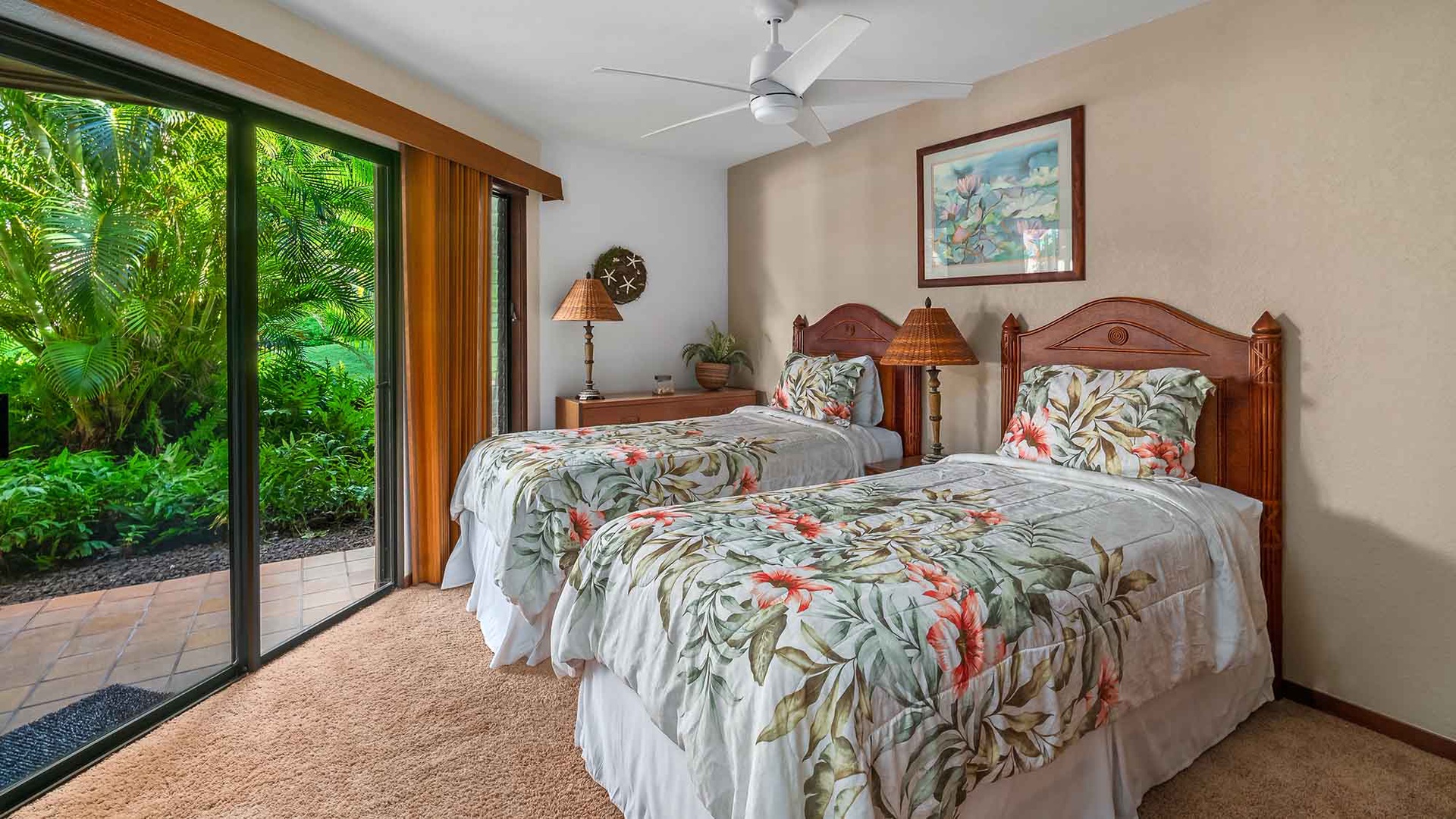 Nihi Kai Villas at Poipu #502 - Second Guest Bedroom Suite & Lanai - Parrish Kauai