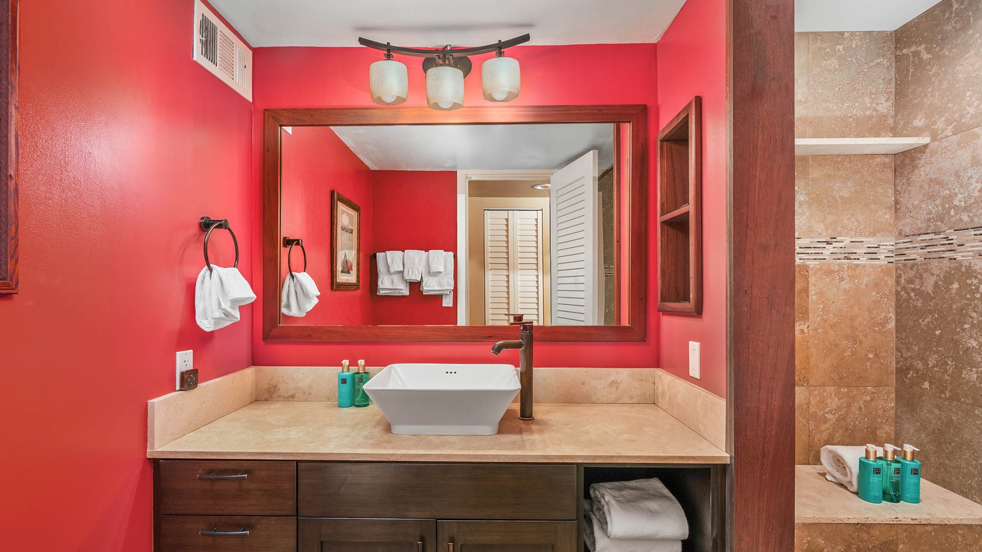 Hanalei Bay Resort #9221 - Guest Bedroom Suite Bath - Parrish Kauai