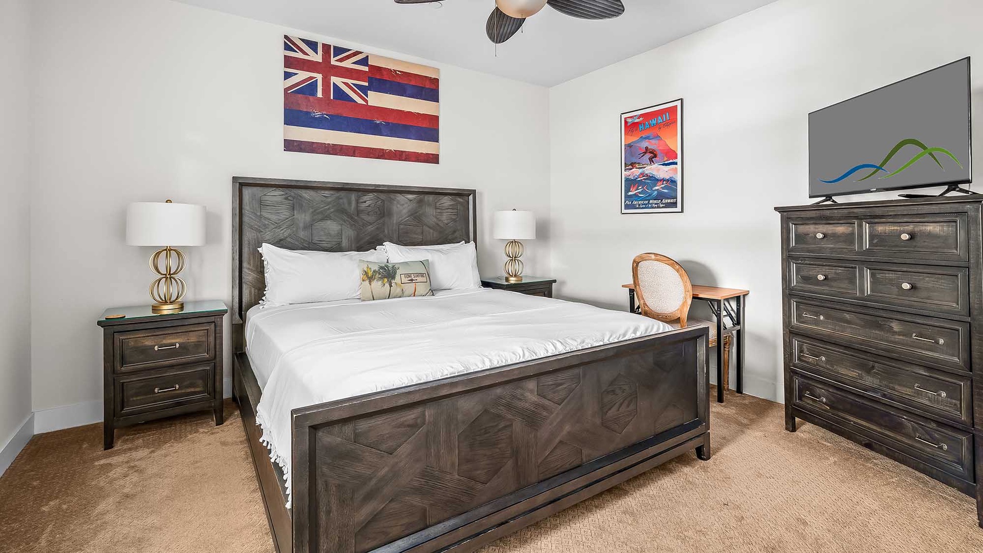 Pili Mai Resort at Poipu #13C - Second Guest Bedroom Suite - Parrish Kauai