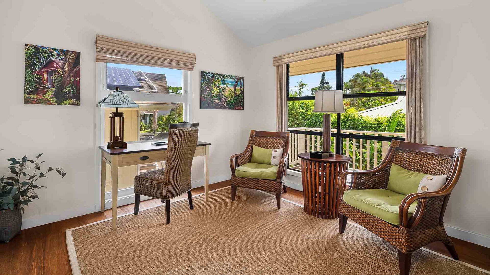 Baby Beach Hale at Poipu - Writing Desk Nook - Parrish Kauai