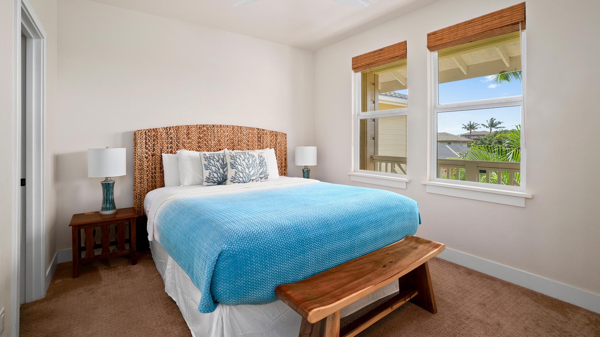 Pili Mai Resort at Poipu #03G - Lower Level Master Bedroom Suite - Parrish Kauai