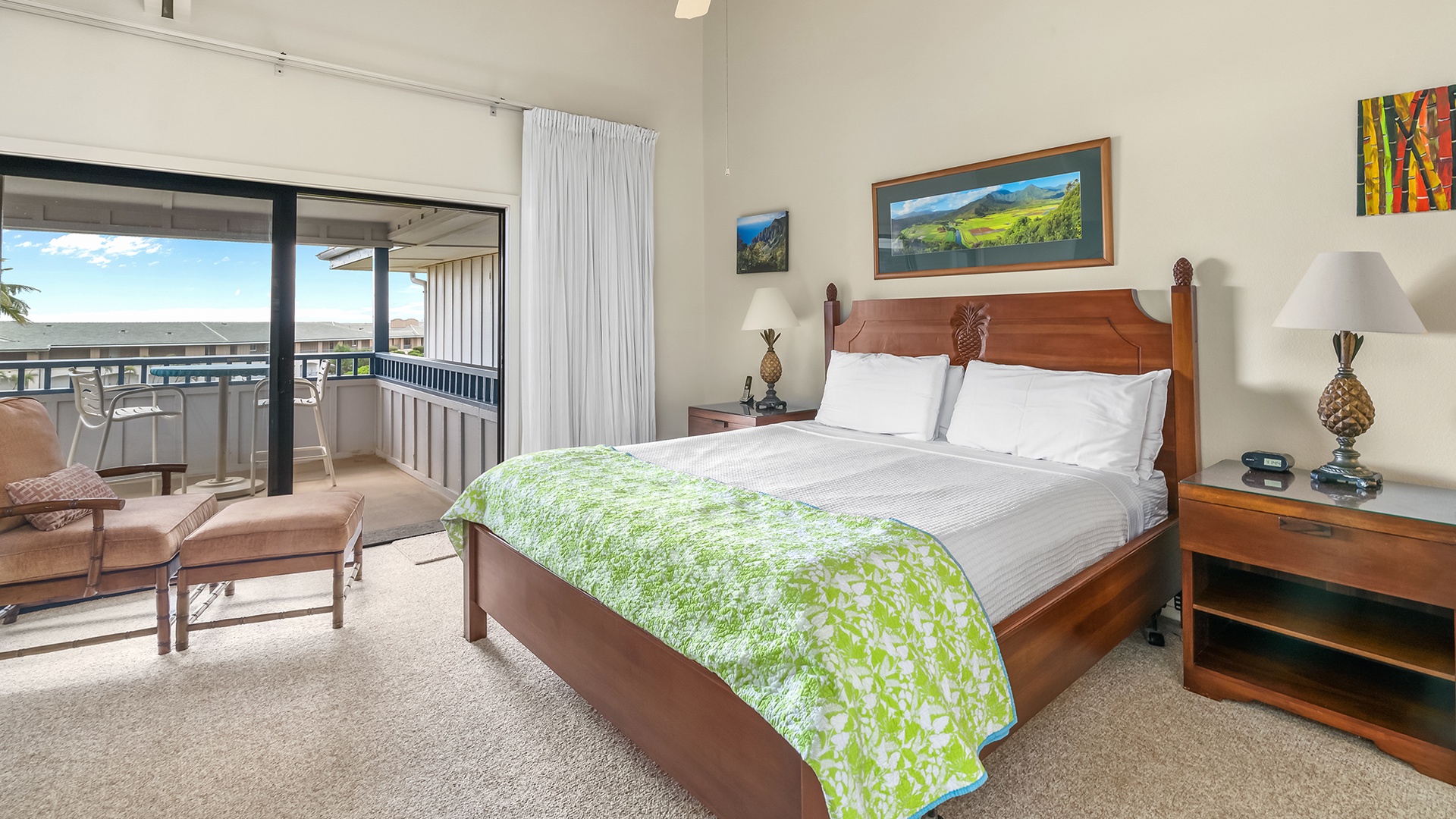 Poipu Sands at Poipu Kai Resort #325 - Ocean View Master Bedroom Suite - Parrish Kauai