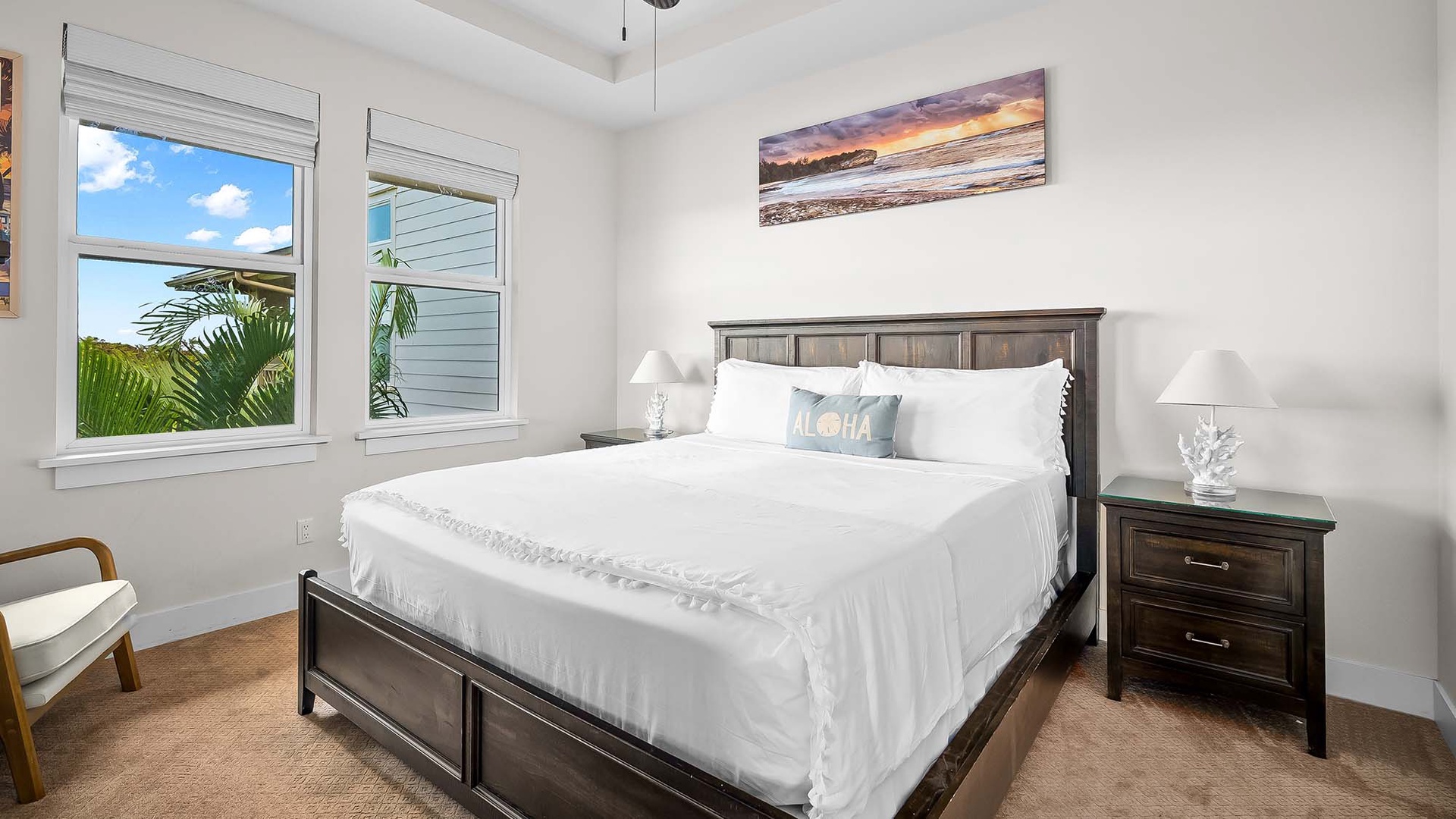 Pili Mai Resort at Poipu #13C - Primary Guest Bedroom Suite - Parrish Kauai
