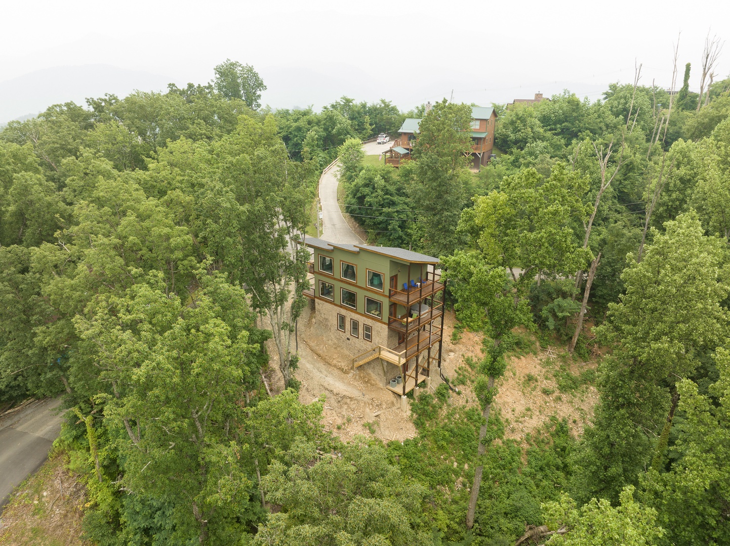 at the bear observatory a 2 bedroom cabin rental located in gatlinburg