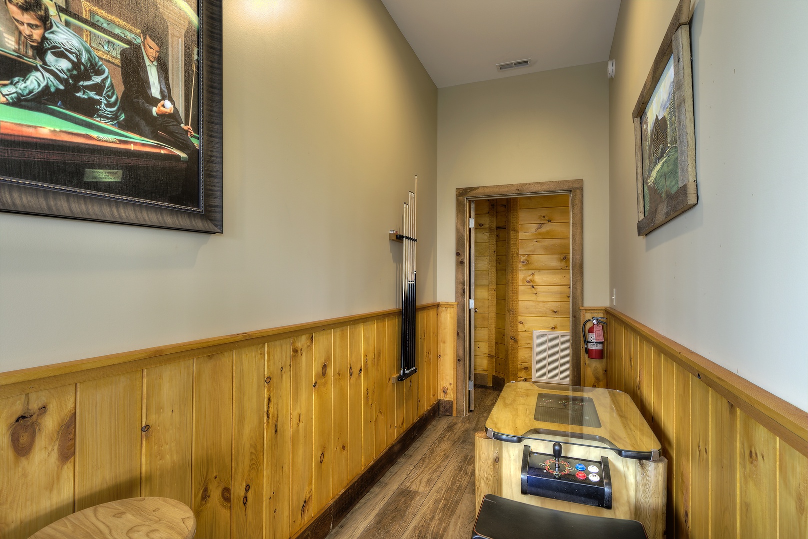 Arcade at The Best View Lodge, a 5 bedroom cabin rental located in gatlinburg