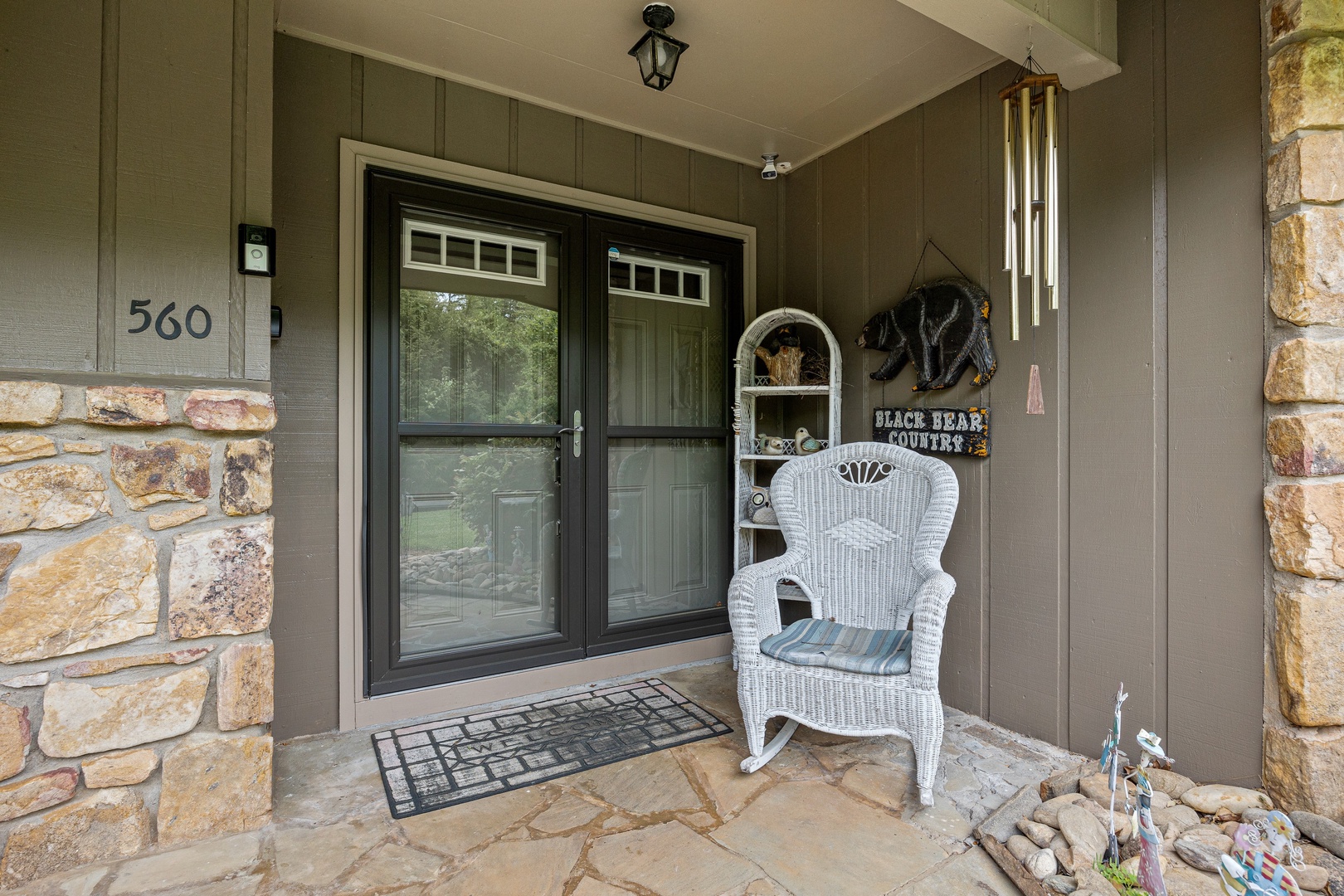 Front Porch Seating at Buckhorn Springs