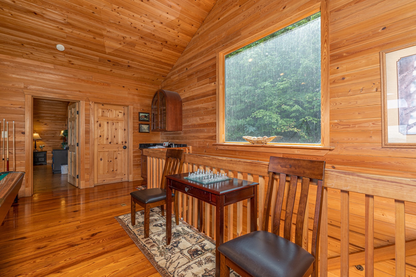 Pub table at Sky View, A 4 bedroom cabin rental in Pigeon Forge