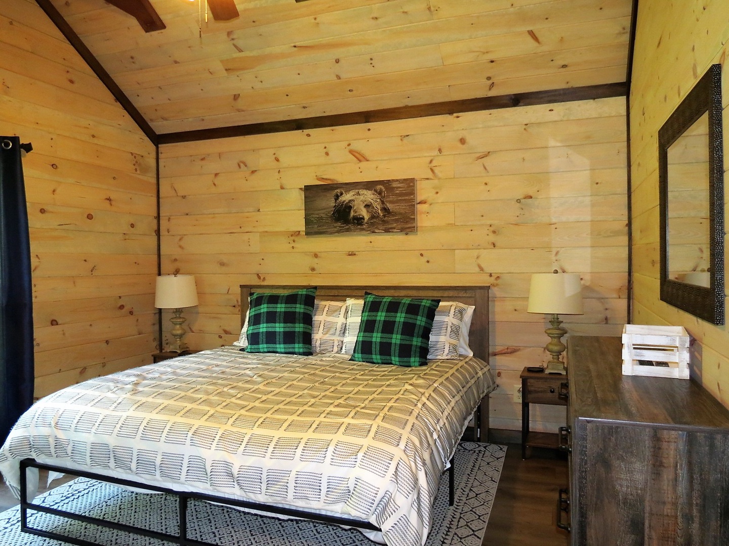 Bedroom at Cozy Bear
