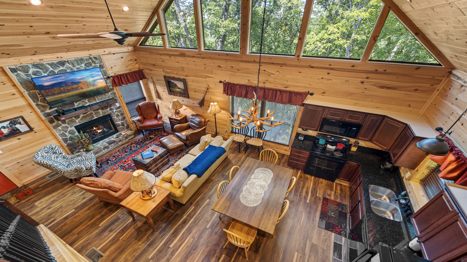 at for his name's sake a 3 bedroom cabin rental located in gatlinburg