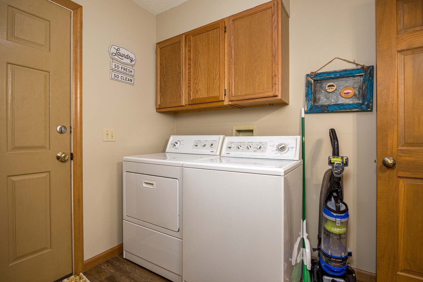 Washer and Dryer at Rocky Top Ridge Views