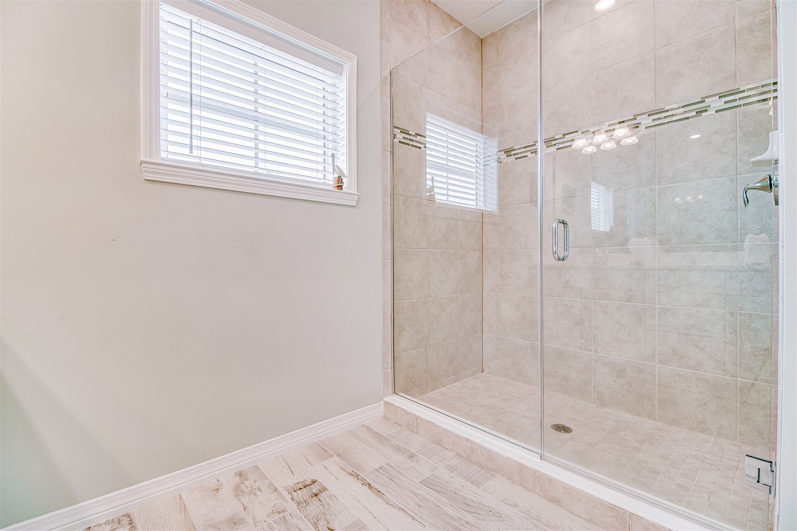 Lost Key Golf Coast Villa Guest Bathroom #1 with Glass Shower