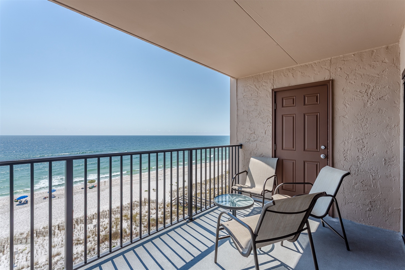 Ocean Breeze West 603 Balcony with Expansive Views